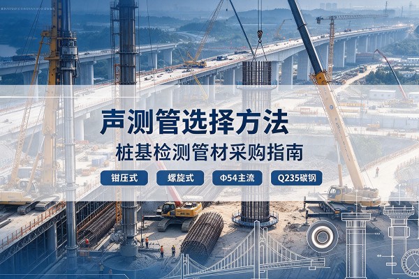 宜昌声测管选型标准
