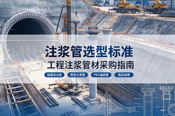 宜昌注浆管选型标准