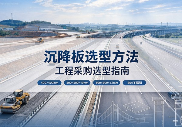 宜昌沉降板选择方法