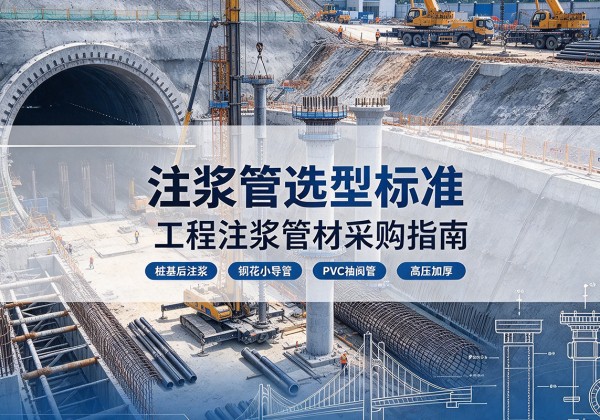 宜昌注浆管选型标准